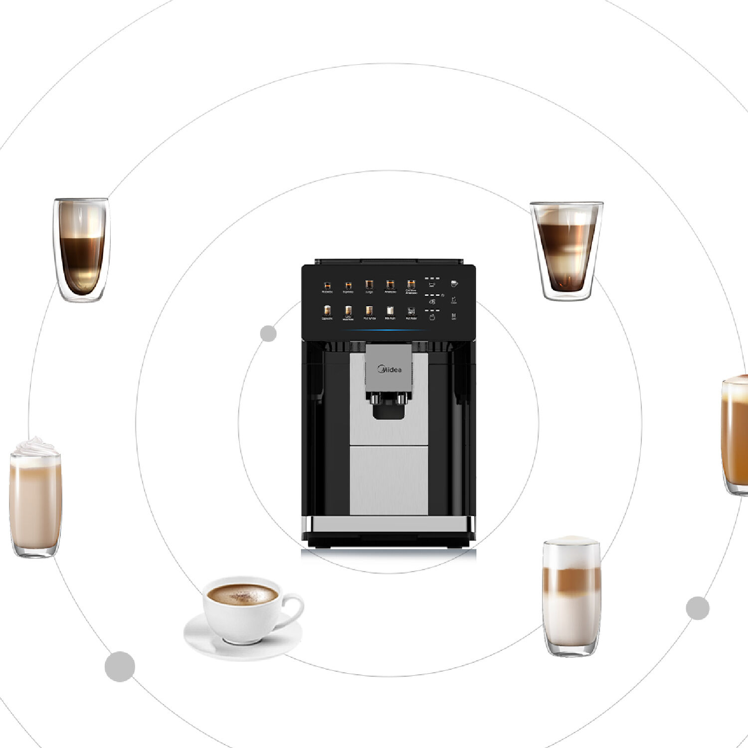 Cafetera Midea Mc-fa250dbk / 1.8 Litros / 1725 W image number 6.0